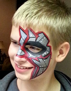 boys face painting
