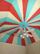 circus tent ceiling Mural