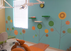 Pediatric Dentist mural