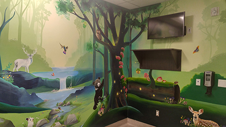 Emergency Room Pediatric Room mural