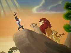 Lion King mural