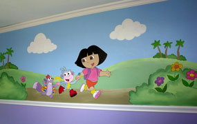 Dora Mural